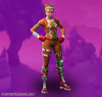 Ginger Gunner Fortnite Outfits Epic Games iPhone Wallpaper