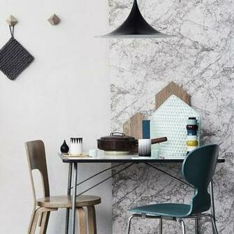 Ferm Living Marmor Tapet Gr