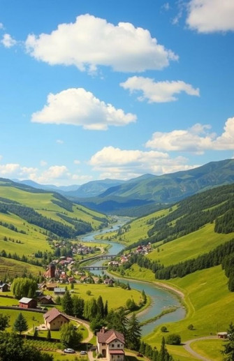Model Railroad Backdrops Wallpaper