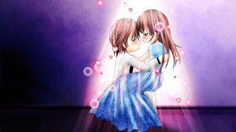 Cartoon Love Wallpaper