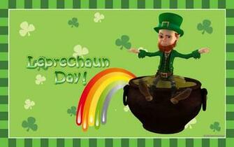 Desktop Wallpaper Of Happy Leprechaun Day Holiday