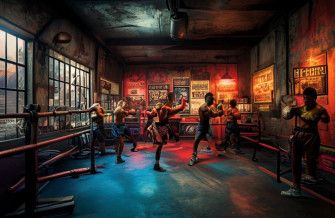 Boxing Gym Wallpaper