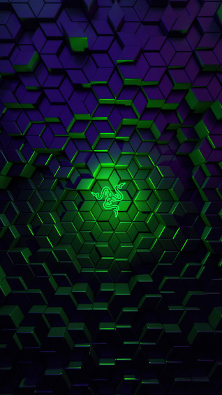 4k Razer Dark Background Wallpaper iPhone HD Phone 2410g