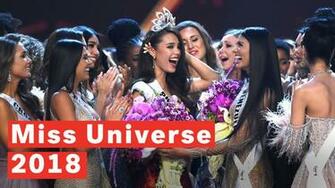 Miss Universe In Photos Catriona Gray Of Philippines Crowned