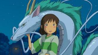Chihiro Ogino Haku Spirited Away Studio Ghibli