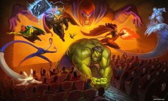 3d 4d Movie Attraction With All Marvel Famous Super Heroes