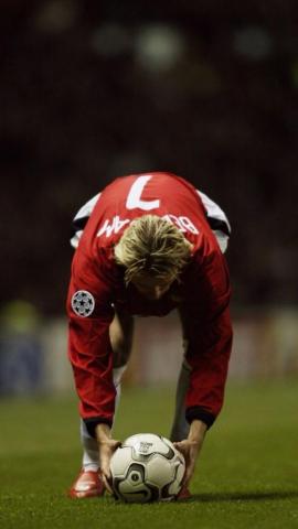 David Beckham Kick Master And Manchester United Legend