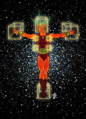 Adam Warlock Crucifixion By Rubioric