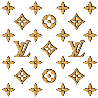 Gold 3d Louis Vuitton Logo Wallpaper By Tevesmuynerviosa