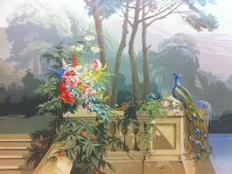 Mural Painting Ct Zuber Wallpaper Reproduction Part By Marc