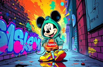 Supreme Mickey Mouse Wallpaper