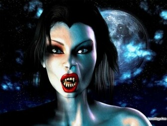 Female Vampire Wallpaper