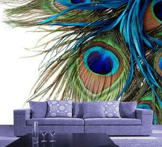 Popular Peacock Wall Mural From China Best Selling