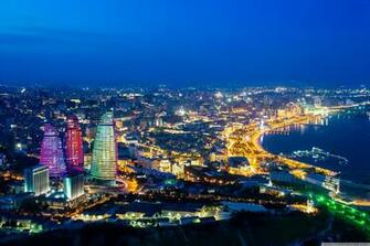 Baku Panorama 4k HD Desktop Wallpaper For Ultra Tv Wide
