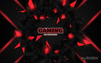 Black And Red Gaming Wallpaper