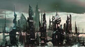 Futuristic City Wallpaper