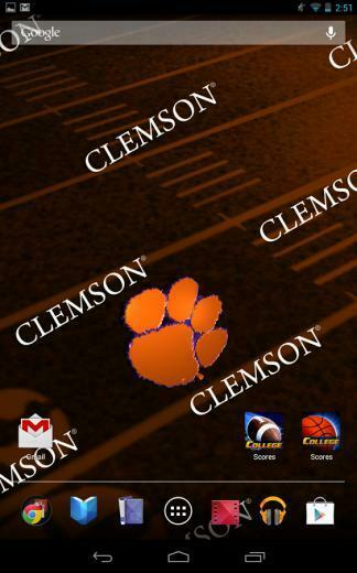 Clemson Live Wallpaper HD Android Apps On Google Play