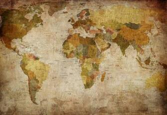 World Map R10771 Wall Murals Wallpaper Rebel Walls