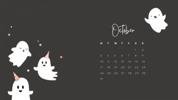 Customizable Halloween Desktop Wallpaper Templates
