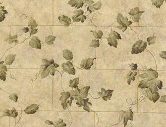 Details About Kitchen Ivy Leaves Bricks Wallpaper Ff22051