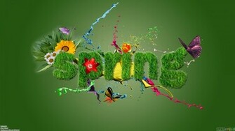 Spring Time Wallpaper Open Walls