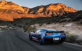Chevrolet Corvette Z06 Blue Wallpaper