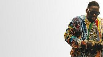 The Notorious B I G Pictured In Coogi Sweater