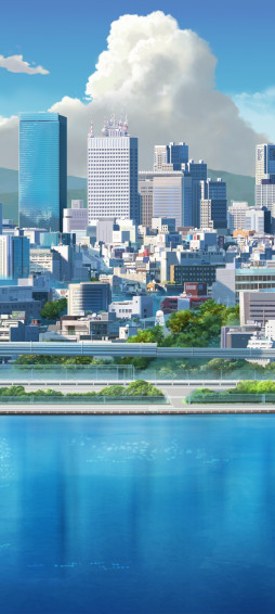 Anime Cities Wallpaper