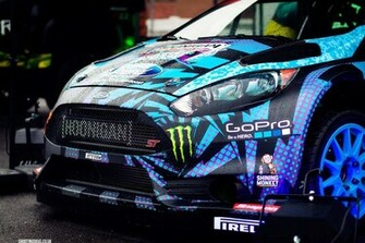Wallpaper Ford Fiesta Ken Block Gopro Hoonigan