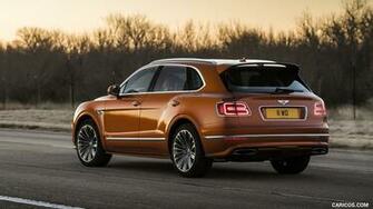 Bentley Bentayga Speed Rear Three Quarter HD Wallpaper