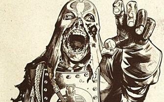 Zombie Cobra Commander Wallpaper Idw Infestation Sketch By