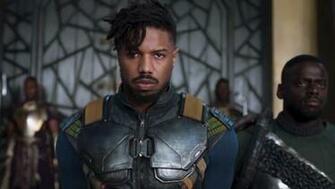 New Black Panther Poster Shows T Challa Eric Killmonger