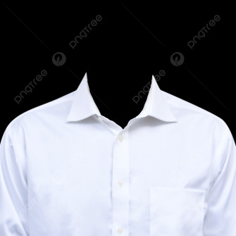 Men S White Dress Shirt For Formal Business Attire Png Wallpaper