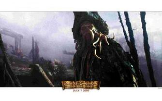 Potc2 Davyjones Wallpaper Pirates Caribbean Sea