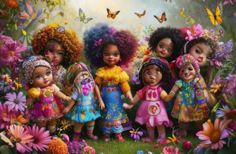 Cute Dolls Wallpaper
