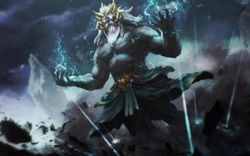 Zeus Arcana Wallpaper Dota