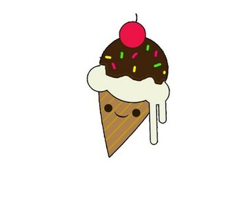 Cute Ice Cream By Retroicecream