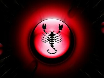 Red Scorpio Wallpaper