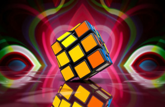 3d Wallpaper Rubix Cube