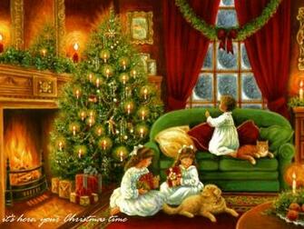 Vintage Christmas Wallpaper