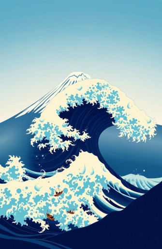 Great Wave Off Kanagawa Wallpaper