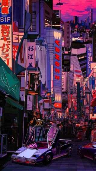 Aesthetic City Wallpaper