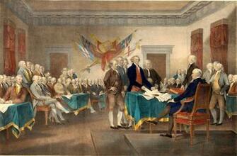 The Declaration Of Independence Wallpaper
