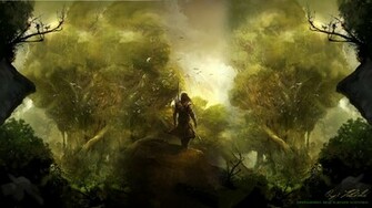 Guild Wars Wallpaper Background Papers Angelicbond Twintrees