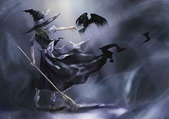 Witch Computer Wallpaper Desktop Background Id
