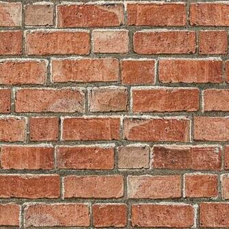 Colours Red Brick Effect Wallpaper Departments Diy At B Q
