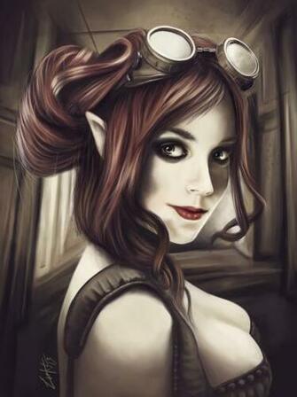 Steampunk Girl By Lukecfc
