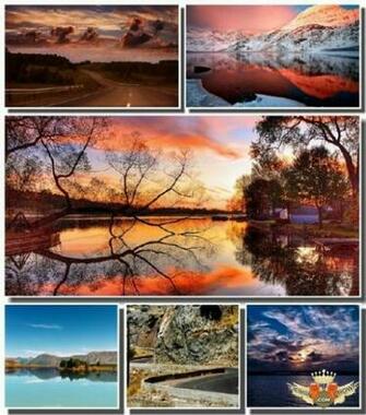 Fabulous Nature Wallpaper With Landscape S Mountains