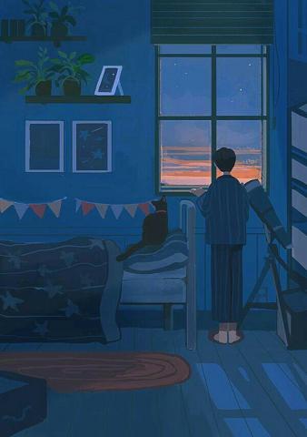 Chill Day Animation Art Wallpaper Illustration