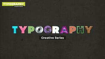 Create A Typography Wallpaper With Different Text Effects Styles In